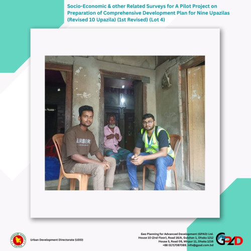 Socio-Economic & other Related Surveys for A Pilot Project on Preparation of Comprehensive Development Plan for Nine Upazilas (Revised 10 Upazila) (1st Revised) (Lot 4)