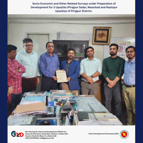 Socio Economic and Other Related Surveys under Preparation of Development for 3 Upazilas (Pirajpur Sadar, Nesarbad and Nazirpur Upazilas) of Pirajpur District.