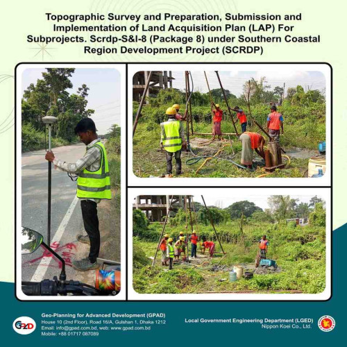 Topographic Survey and Preparation, Submission and Implementation of Land Acquisition Plan (LAP) For Subprojects. Scrdp-S&I-8 (Package 8) under Southern Coastal Region Development Project (SCRDP)